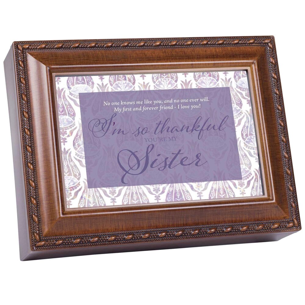 1708 Musical Trinket Photo Jewelry Box Plays Tune You Light Up My Life 6 x